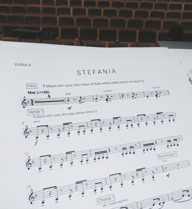Stefania sheet music